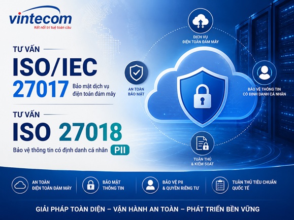 Tư vấn ISO/IEC 27001: 2013 - Hệ thống quản lý an ninh thông tin ISMS.