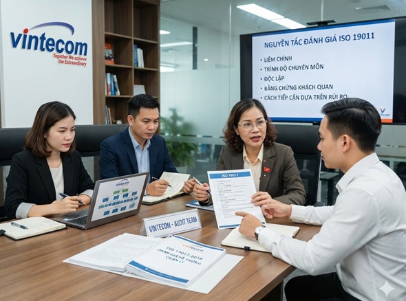 Hướng dẫn đánh giá ISO các hệ thống quản lý theo nguyên tắc và kỹ thuật đánh giá của tiêu chuẩn ISO 19011: 2018