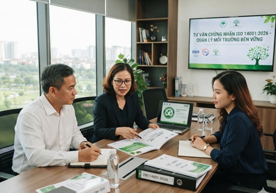 Tư vấn ISO 14001: 2015 - Các yêu cầu hệ thống quản lý môi trường phiên bản mới 2015.