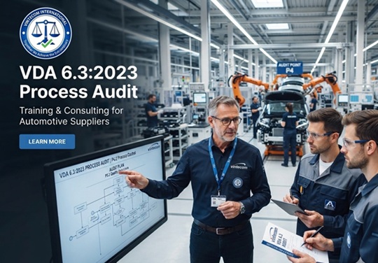 Process audit according to the VDA 6.3 ver.2016 latest for the automotive industry