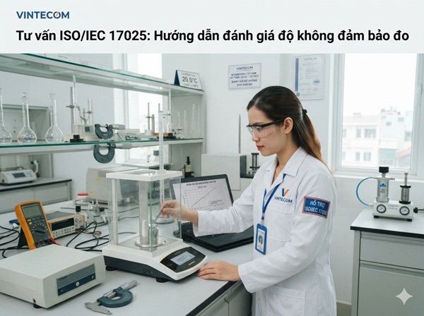 Đánh giá độ không đảm bảo đo đối với các phép hiệu chuẩn, thử nghiệm của phòng thử nghiệm và hiệu chuẩn (PTN) trong ISO/IEC 17025.
