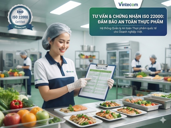 Tư vấn ISO 22000 - Hệ thống quản lý An toàn thực phẩm trong chế biến Điều tại DN Trung Nam