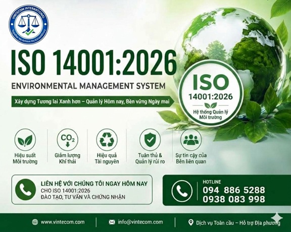 Tư vấn ISO 14001: 2015- Những lợi ích áp dụng hệ thống quản lý môi trường