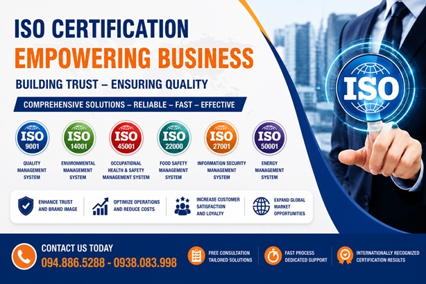 ISO certification, ISO certificate to ISO management system standards