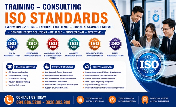 ISO consultants - Registration process consulting and training for ISO management system