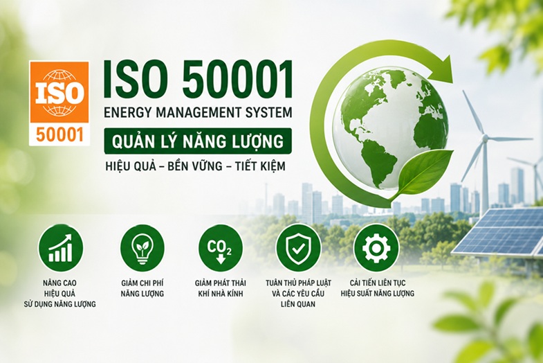 Tư vấn ISO 50001, Đào tạo ISO 50001- Hệ thống quản lý Năng lượng.