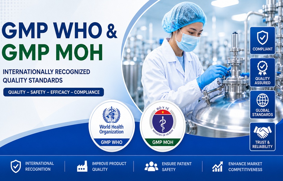 GMP consultants for pharmaceutical manufacturing companies in Vietnam