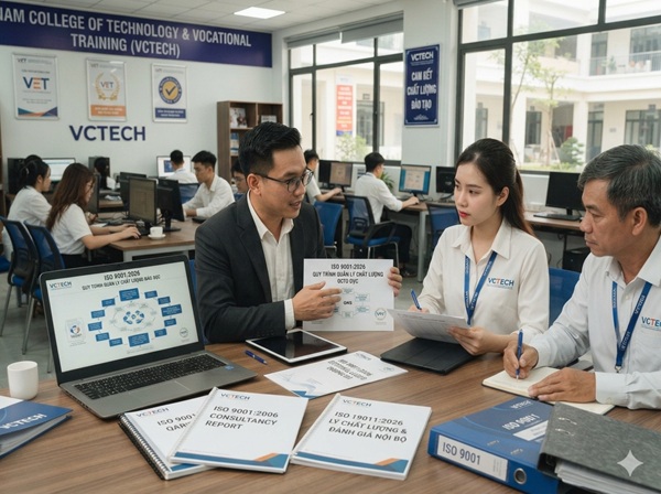 Tư vấn ISO 9000, Tư vấn ISO 9001- Tư vấn quản lý chất lượng giáo dục, đào tạo & dạy nghề Trường CĐN Kỹ thuật Công nghệ