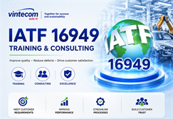 Tư vấn IATF 16949: 2016 Hệ thống quản lý chất lượng cho ngành công nghiệp sản xuất, chế tạo ô tô