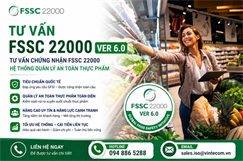 Tư vấn ISO 22000: 2018, Tư vấn FSSC 22000 - Hệ thống Quản lý An toàn thực phẩm
