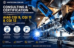 Khóa học Automotive, Khóa đào tạo CQI 11, CQI 12 và CQI 9 tại Công ty Henrry Technology VN đảm bảo cải tiến chất lượng liên tục  linh kiện ngành công nghiệp ô tô trong chuỗi cung ứng toàn cầu bởi Hiệp hội Hành động Công nghiệp Ô tô Thế giới AIAG
