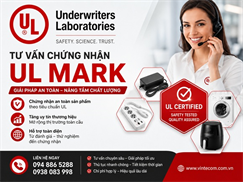 Dịch vụ tư vấn dấu UL mark,  chứng nhận cấp dấu UL Mark cho các sản phẩm điện, điện tử.