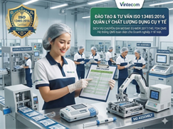 Tư vấn ISO 13485: 2016- Dụng cụ y tế- Hệ thống quản lý chất lượng - Yêu cầu đối với các mục đích chế định.