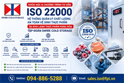 Tư vấn ISO 22000 - Tư vấn Hệ thống quản lý chất lượng an toàn vệ sinh thực phẩm tại kho lạnh- Tập đoàn Swire Cold Storage