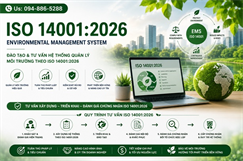 Tư vấn ISO 14001: 2015 - Các yêu cầu hệ thống quản lý môi trường phiên bản mới 2015.