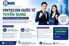 Thông báo: VINTECOM Quốc tế tuyển dụng chuyên viên đào tạo, tư vấn và đánh giá ISO.