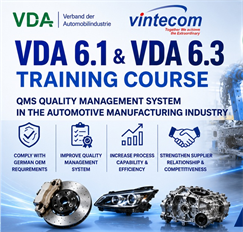 Tư vấn VDA 6.3, Khóa đào tạo VDA 6.3- Kỹ thuật đánh giá quá trình (Process Audit) do hiệp hội các nhà sản xuất ô tô Đức VDA-QMC ban hành