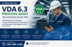 Đào tạo VDA 6.3, Tư vấn VDA 6.3 phiên bản 2016 - Hướng dẫn đánh giá quá trình Hệ thống quản lý chất lượng trong ngành công nghiệp ô tô Đức VDA-QMC