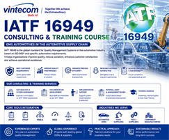 IATF 16949: 2016 consultant - New Automotive QMS of International Automotive Task Force IATF