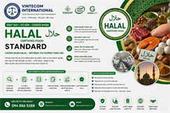 Tư vấn Halal, Đào tạo Halal - Tiêu chuẩn thực phẩm Halal về các yêu cầu chung đối với cơ sở sản xuất, chế biến, bao gói và lưu kho.