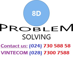 8D Training Course - The process of solving the problem according to Eight Disciplines