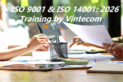 Đào tạo, Tư vấn chứng nhận ISO 9001: 2026 và ISO 14001: 2026. Phân tích chiến lược về các thay đổi của ISO 9001:2026 và ISO 14001:2026 do Tổ chức tiêu chuẩn hóa Quốc tế ISO ban hành.