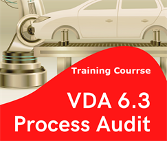 VDA 6.3 Training Course - Process audit according to the VDA 6.3 ver.2022 latest for the Germany Automotive Industry by VDA-QMC